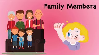 Learn Family Members in English | FamilyVocabulary | Fun Kids English