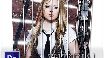 Photoshop: How To Create Vertical Photo Panels Tutorial