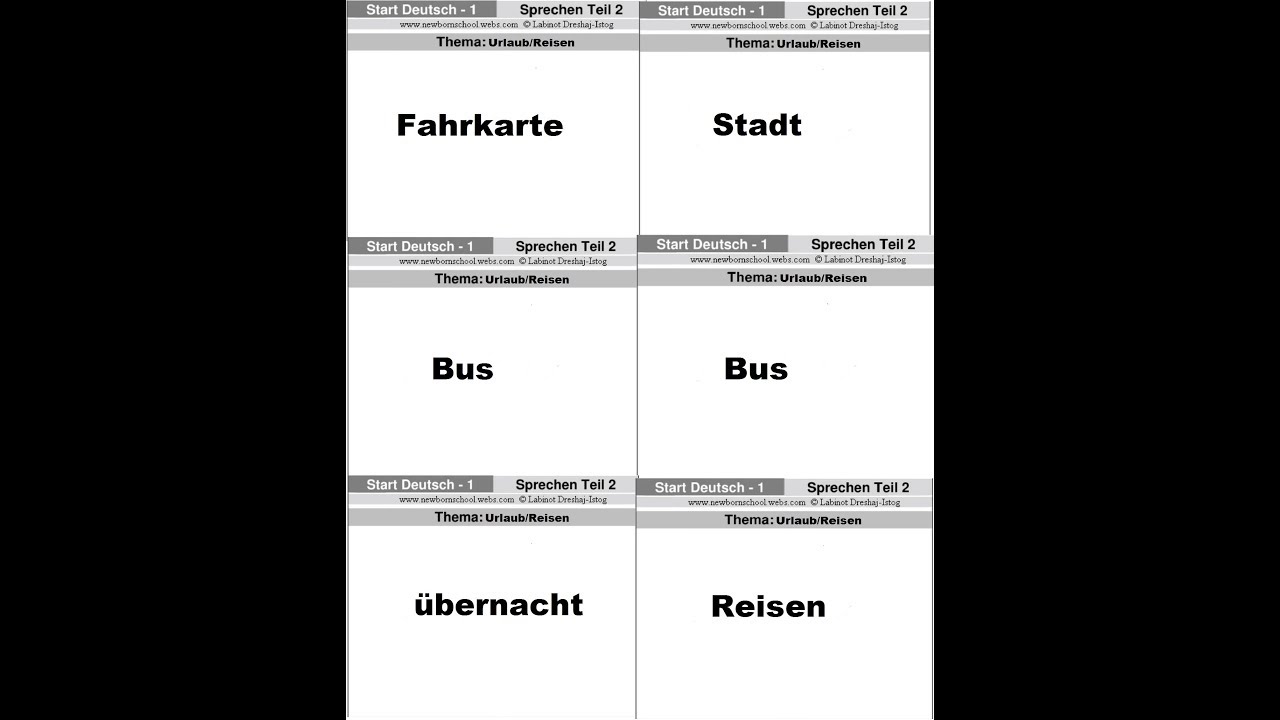 Goethe Zertifikat A1 Start Deutsch 1 Mündlicher Teil Sprechen 1 Und
