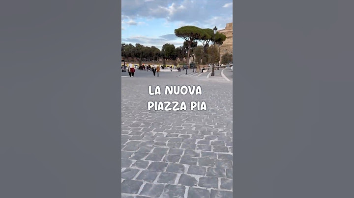 La nuova Piazza Pia, che collega la capitale della Città Eterna alla Santa Sede. #vaticano #roma