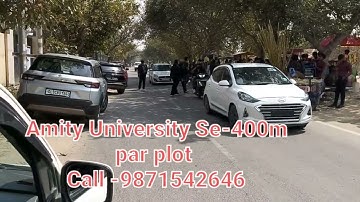 #plot_in_knowledge_park_II  (Amity University Se-400m par Ready to move plot All Facilities ke Sath