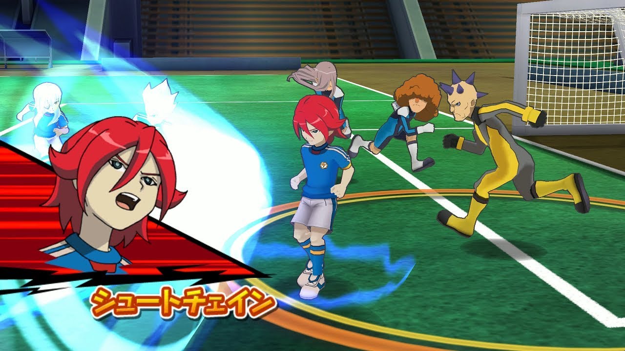 Inazuma Eleven Go Strikers 2013 Inazuma Japan Vs Dark Emperors Wii 1080p (Dolphin/Gameplay)