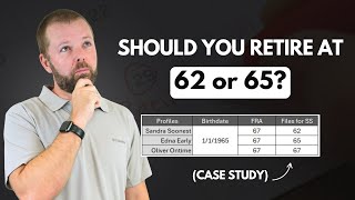 Should You Retire at 62 or 65