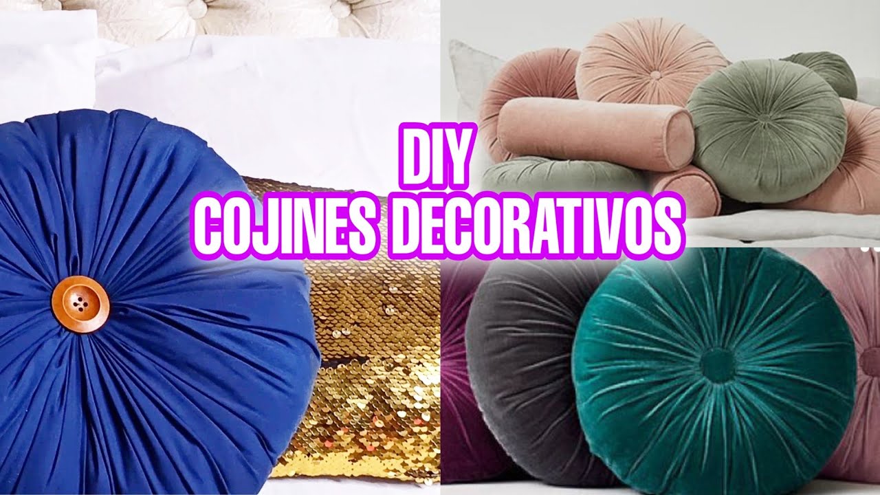 Cojines para sala o cama  Sewing pillows, Diy pillows, Stylish pillows