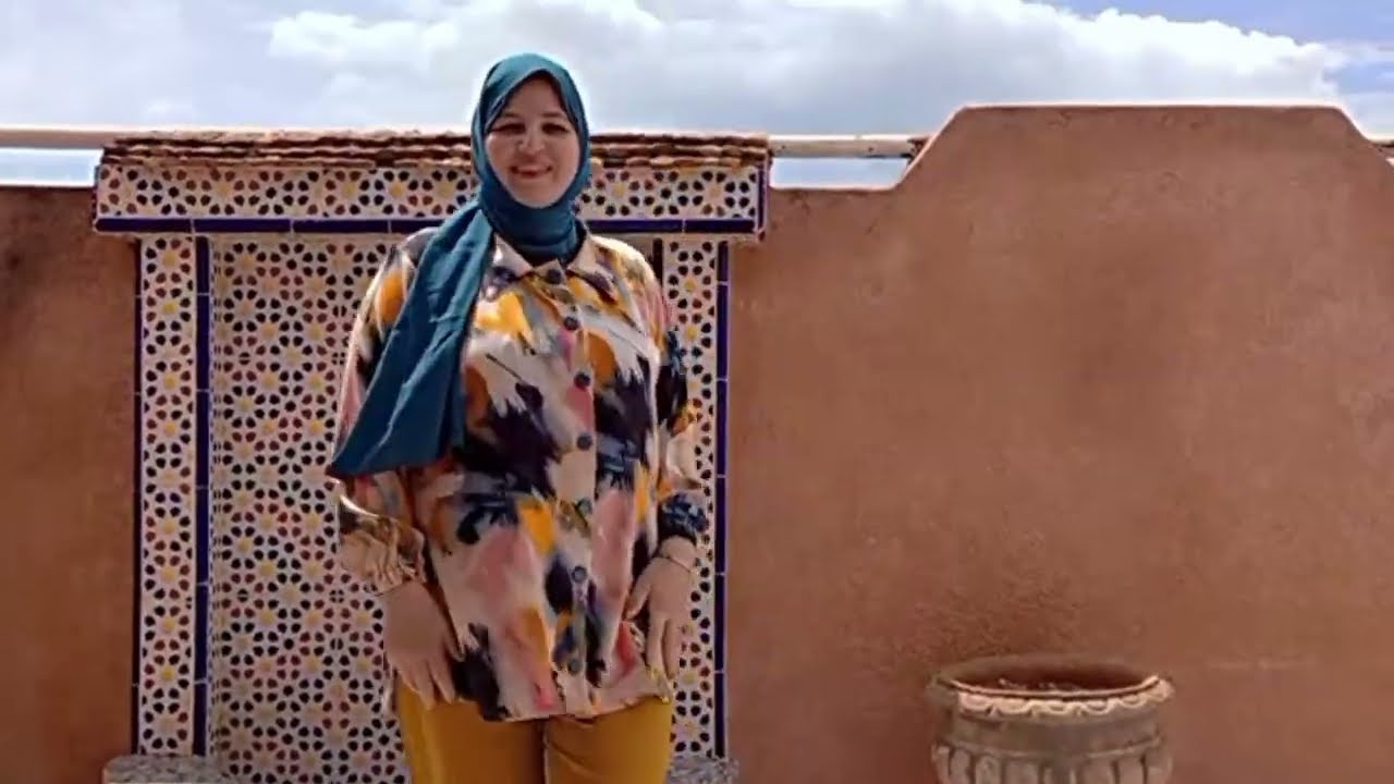 تفصيل وخياطة #شومیز للمحجبات بطريقة سهلة و بسيطة.