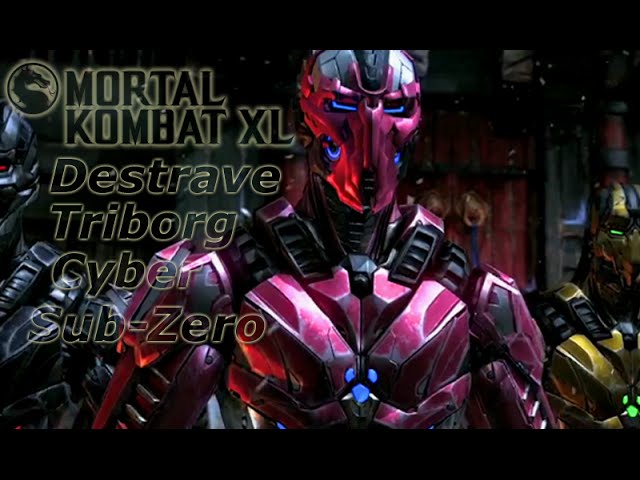 Mortal Kombat X - Como jogar com Cyber Sub Zero PERSONAGEM SECRETO 