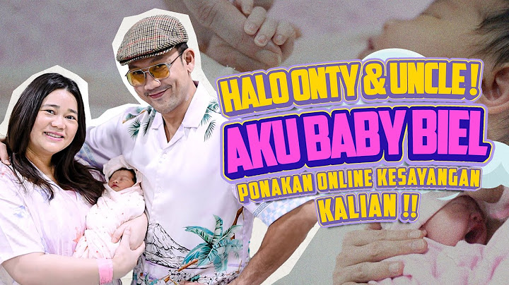 CANTIKNYA BABY BIEL!! BARU LAHIR LANGSUNG DI AJAK MAIN DENSU!!