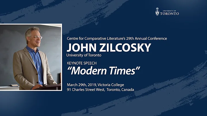 John Zilcosky's lecture:  Modern Times