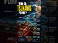 Why Do Tsunamis Form ? #shorts