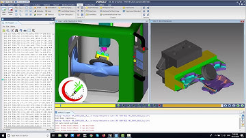 CHECK G CODE 5 AXIS OF AEROSPACE BY VERICUT