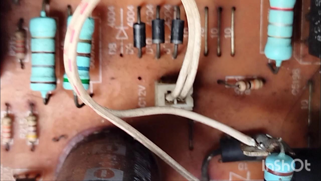 #electronicsrepair #repairing konzert AV-302 amplifier #no sound