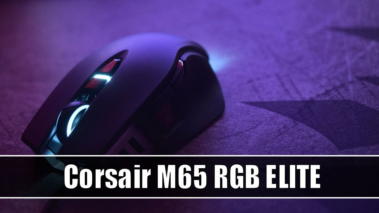 Corsair M65 RGB Elite im Test - Neuauflage der beliebten Corsair Gaming-Maus  - YouTube