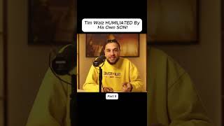 Tim Walz HUMILIATED By His Own SON! Part5 #trump #brandonlehman #news #clips #fyp #reels