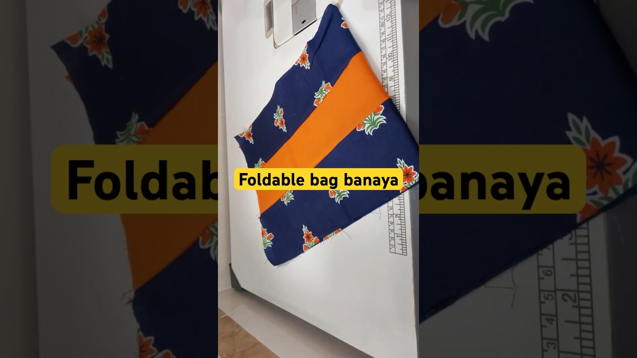Foldable bag kaise banaye folding bag advancekala diy bagmaking