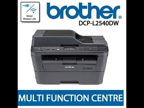 How to connect wi-fi on brother DCP-L2540DW printer