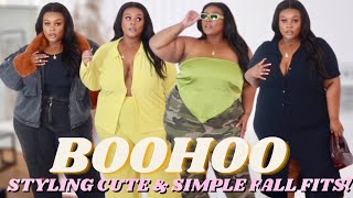 Boohoo Fall Plus Size Try On Haul Size 3X Plus Size & Curve Try On Haul