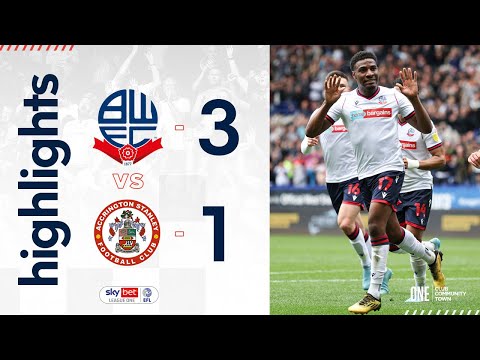 Bolton Accrington Goals And Highlights