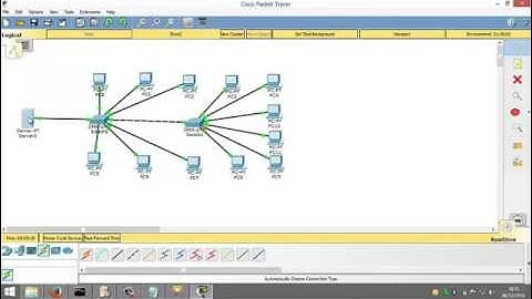 Tutorial Cara Membuat Topologi Warnet Menggunakan Cisco Packet Tracer