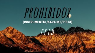 Video thumbnail of "Feid - Prohibidox (Instrumental/Karaoke/Pista)"