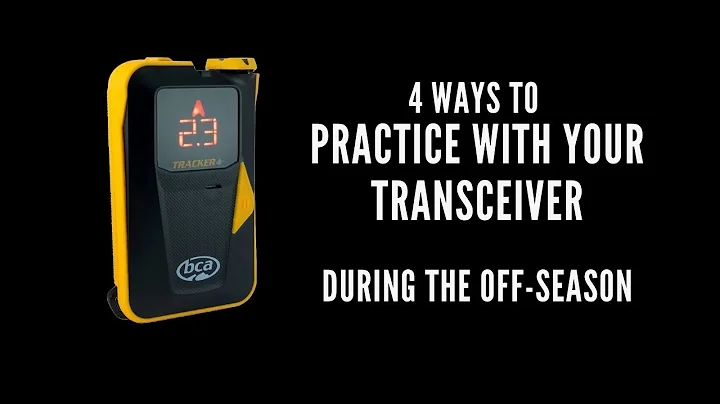 How to Practice with your Avalanche Transceiver During the Off-Season