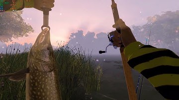 Realistic fishing game - Fishing planet gameplay pike farming, st croix
