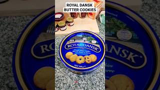 Royal Dansk Butter Cookies Review  Amazon  Unboxing  Shorts shortsfeed shorts amazon cookies