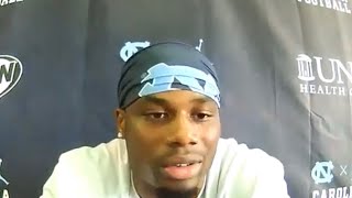 THI TV: UNC Fall Camp Ja'Qurious Conley Post-Practice Interview Guide