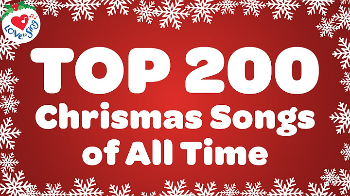 Top 200 Christmas Songs of All Time 🎅 Best Christmas Music Playlist