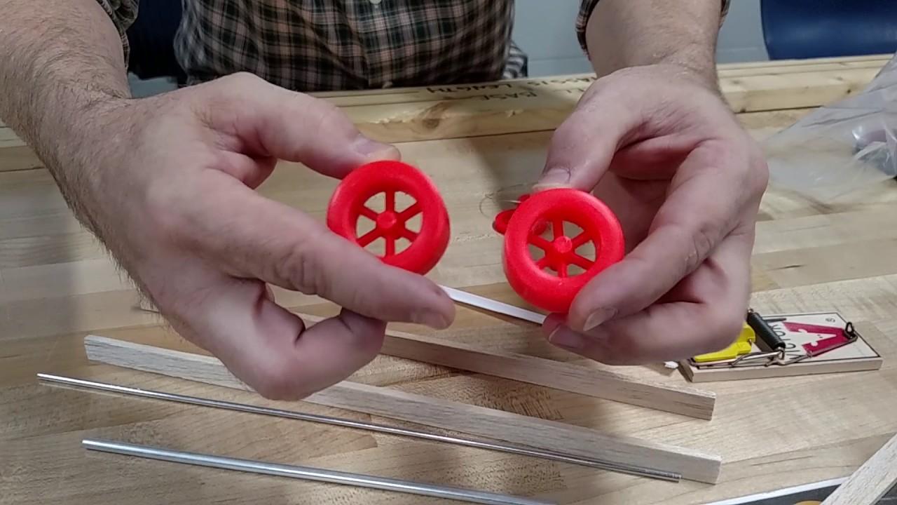 Mousetrap Car STEP2 Parts Intro YouTube