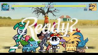 Mugen Request Ivysaur, Jenny XJ9, Skid and Pump & Aang VS Norbert, Galinha Pintadinha, Tom & Craig