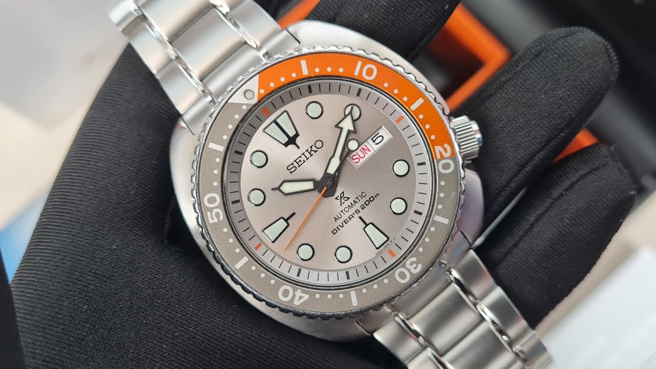 Review Seiko Turtle SRPD01K1 Dawn Grey Europe Limited Edition 2018 pcs