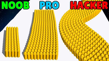 NOOB vs PRO vs HACKER in Bullet Army Run