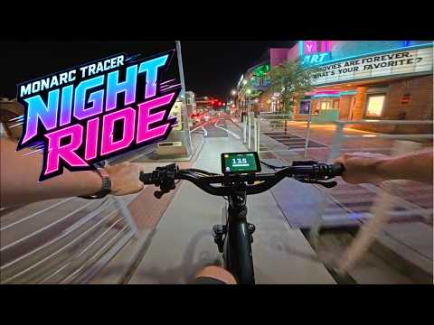 Monarc Tracer Night Ride | Real-World City E-Bike Test