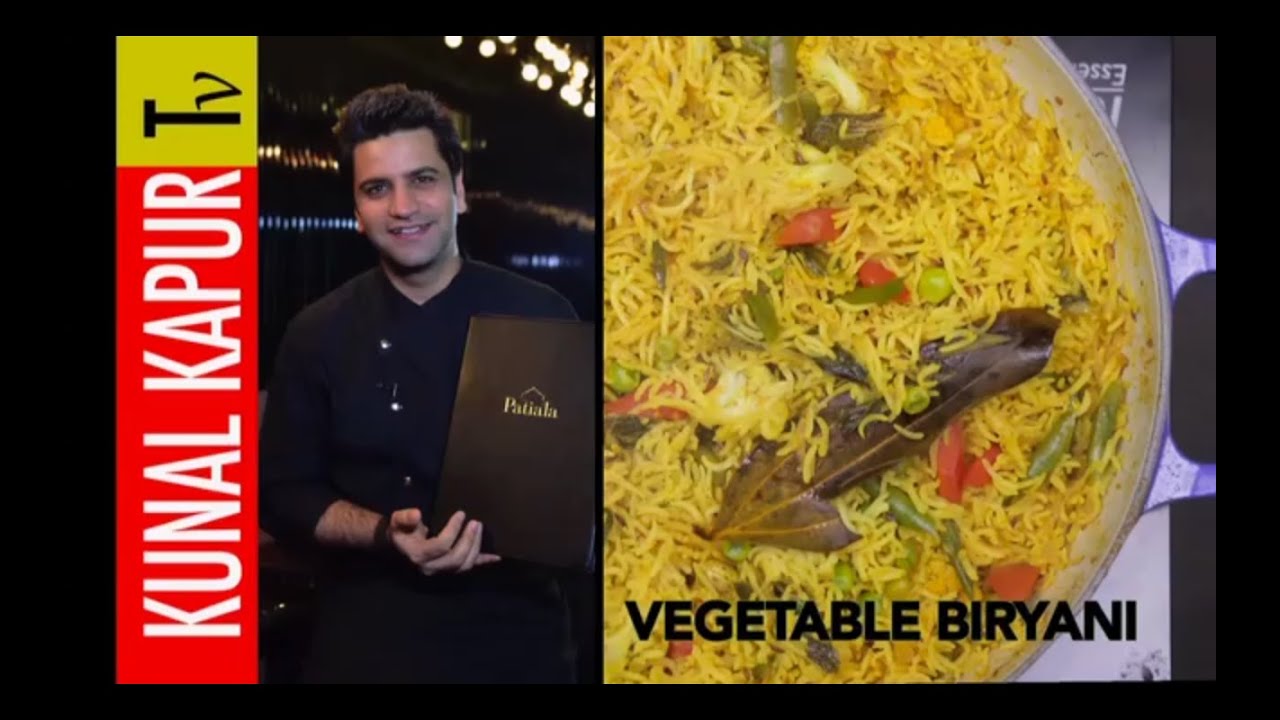 Easy Vegetable Masala Pulao वेज मसाला पुलाओ पलाव Kunal Kapur Rice