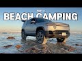 Beach Camping and Offroading with Rivian R1S Gen 2