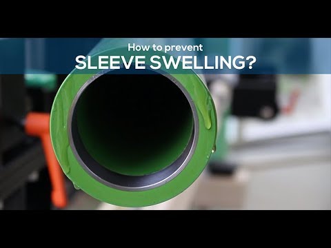 Comment prévenir le gonflement manches flexographique?