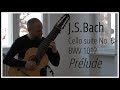 J.S.Bach - Cello Suite No.6 - BWV 1012 - Prélude