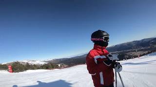 ski les angles première descente saison..2019-2020