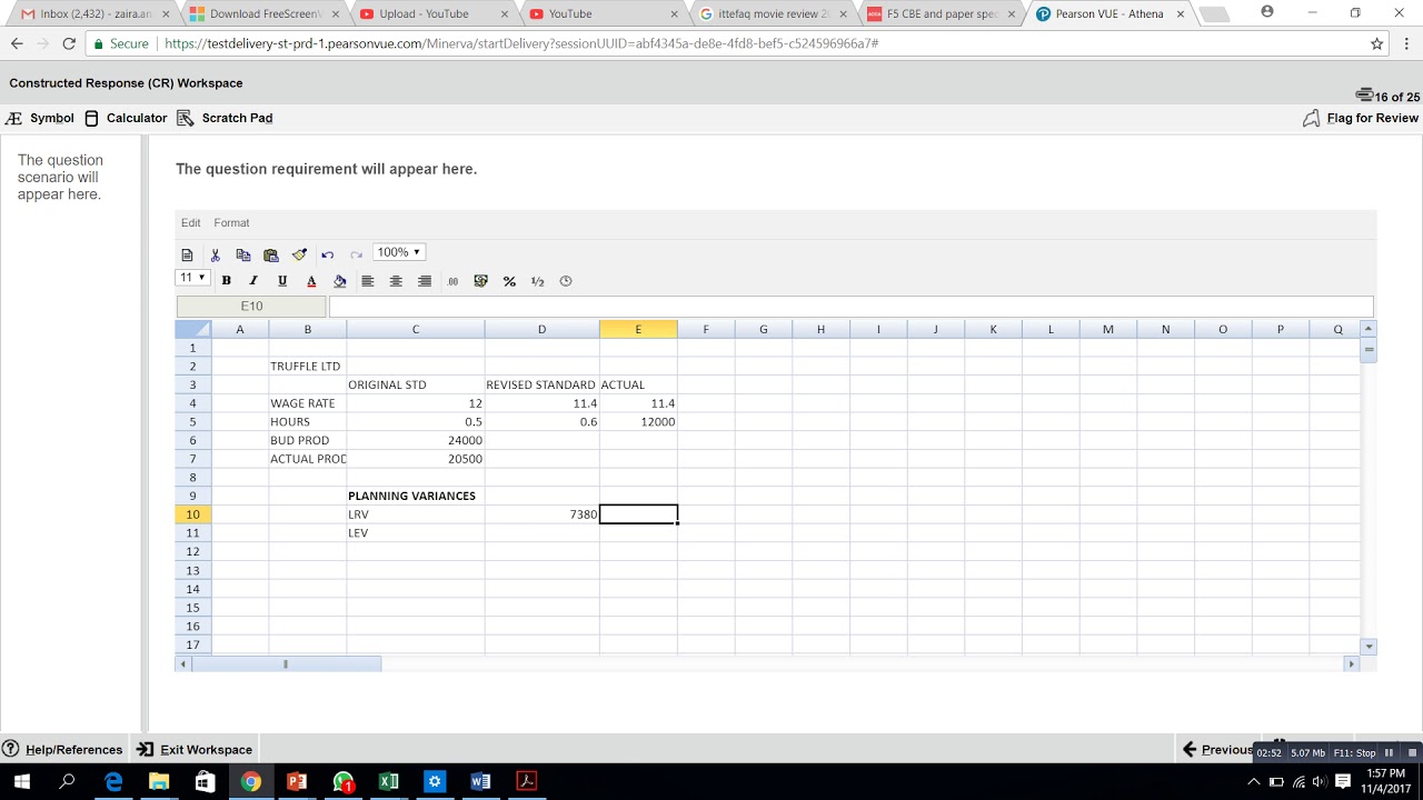 TRUFFLE LTD PART A PLANNING AND OPERATIONAL VAR ACCA F5 YouTube