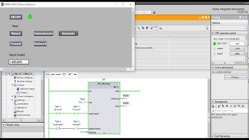 TIA Portal S7-1200 PTO (Pulse train output) control stepper motor