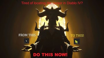 HOW TO CHANGE YOUR CURSOR IN DIABLO IV