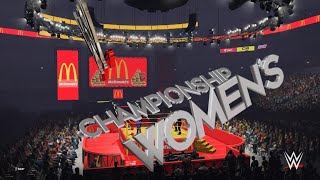 Ronda Rousey vs Sasha Banks Submission Match (WWE Womens Championship)