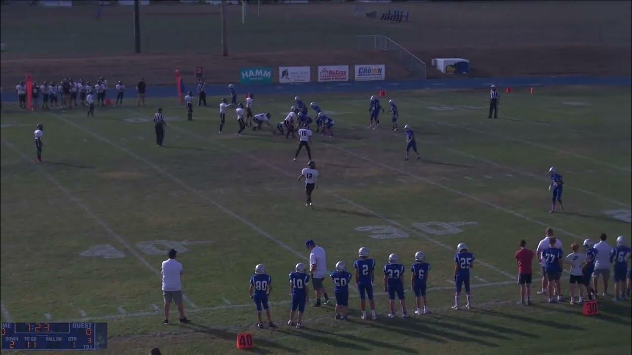 Perry MS Football vs Jeff West 10/6/22 YouTube