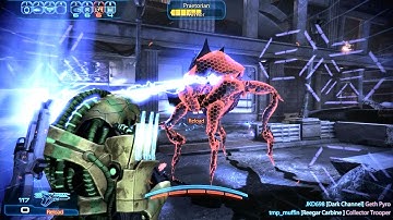 Mass Effect 3 : 60FPS Gameplay - Firebase London Collector Platinum - Geth Juggernaut