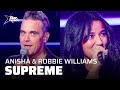 Robbie williams et anisha  supreme  star academy 2022