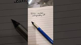 parker vector caligraphy set 🤩🤩