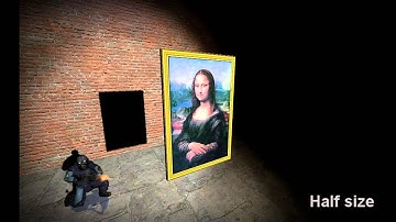 FRAPS - Full-size vs. Half-size