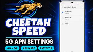 Pengaturan APN Kecepatan Super untuk Android | Buka Kecepatan 5G 🔓 screenshot 4