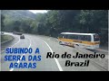 Subindo a Serra das Araras no ônibus da Sampaio, Rio de Janeiro - Brasil