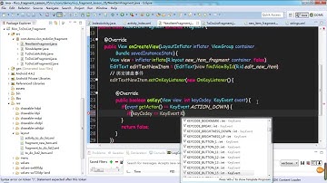 Android 高级Ui之fragment19 Fragment的最佳通信方式和ListFragment实战2